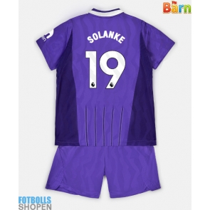 Billiga Tottenham Hotspur Dominic Solanke #19 Tredjeställ Barn 2026-27 Kortärmad (+ Korta byxor)